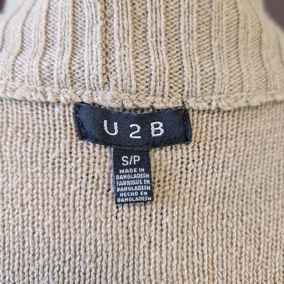 🖤 Elegant Beige Women's Cardigan - Picture 3 of 3